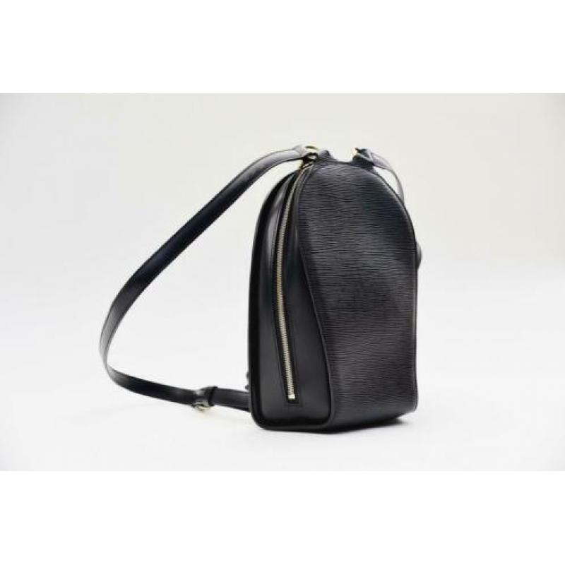 Louis Vuitton Epi Mabillon Rugzak Black