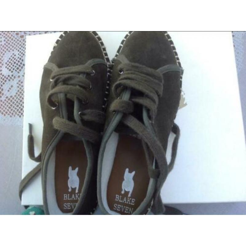 Espadrilles groen 37