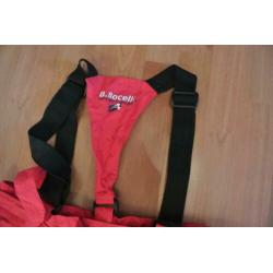 2 Nieuwe Ski-Broeken B.Bocelli Sportswear.Blauw en Rood M