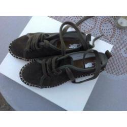 Espadrilles groen 37