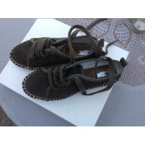 Espadrilles groen 37