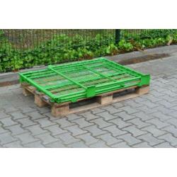 Gaasopzetrand, gaascontainer, palletbox, Gaaskrat GB013