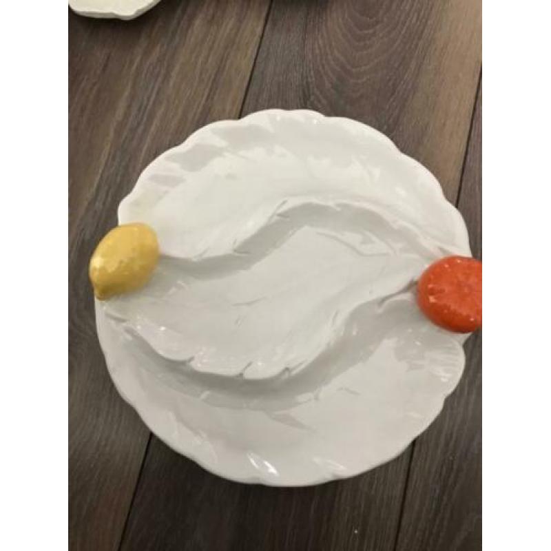 Gedecoreerde schaal/bord