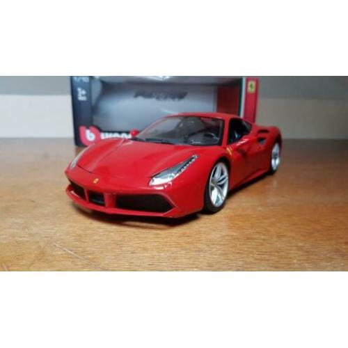 Ferrari 488 GTB Bburago 1:18