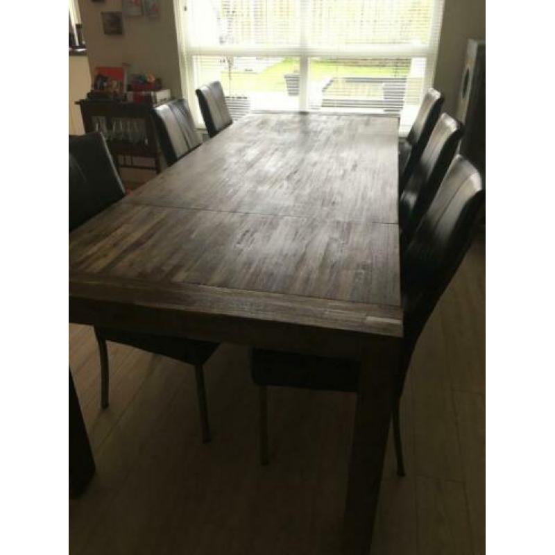 Eettafel Henders & Hazel (200 tot 250) optioneel stoelen