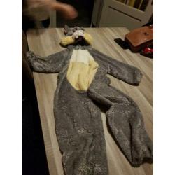 Stampertje pakje onesie uit Disneyland Parijs.