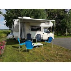 Fiat Ducato 290 Hymer Camp/luifel,Fietsenrek Alkoof camper