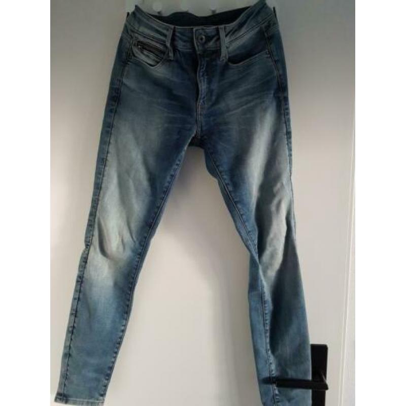 G-star 3301 mid Skinny studs 28-30