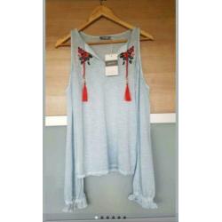 Geisha shirt maat S(nieuw)