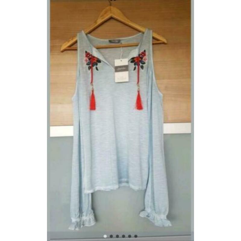 Geisha shirt maat S(nieuw)