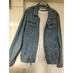 Denim jack size L