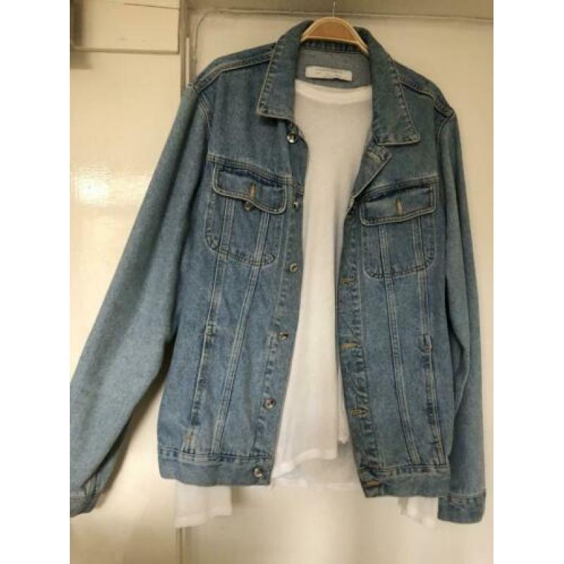 Denim jack size L