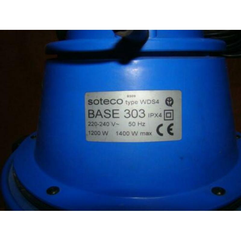 Industrie stofzuiger / waterzuiger merk Soteco