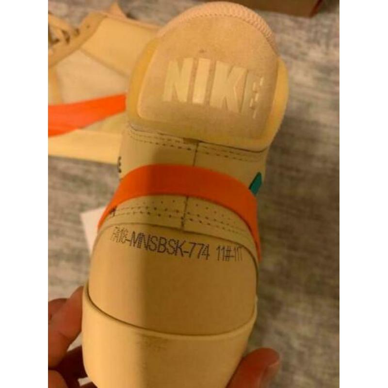 Nike OFF WHITE Blazer Hallow Eve maat 45