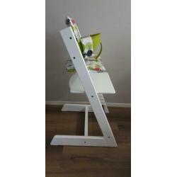 Stokke Tripp Trapp stoel met newborn, babyset en kussenset