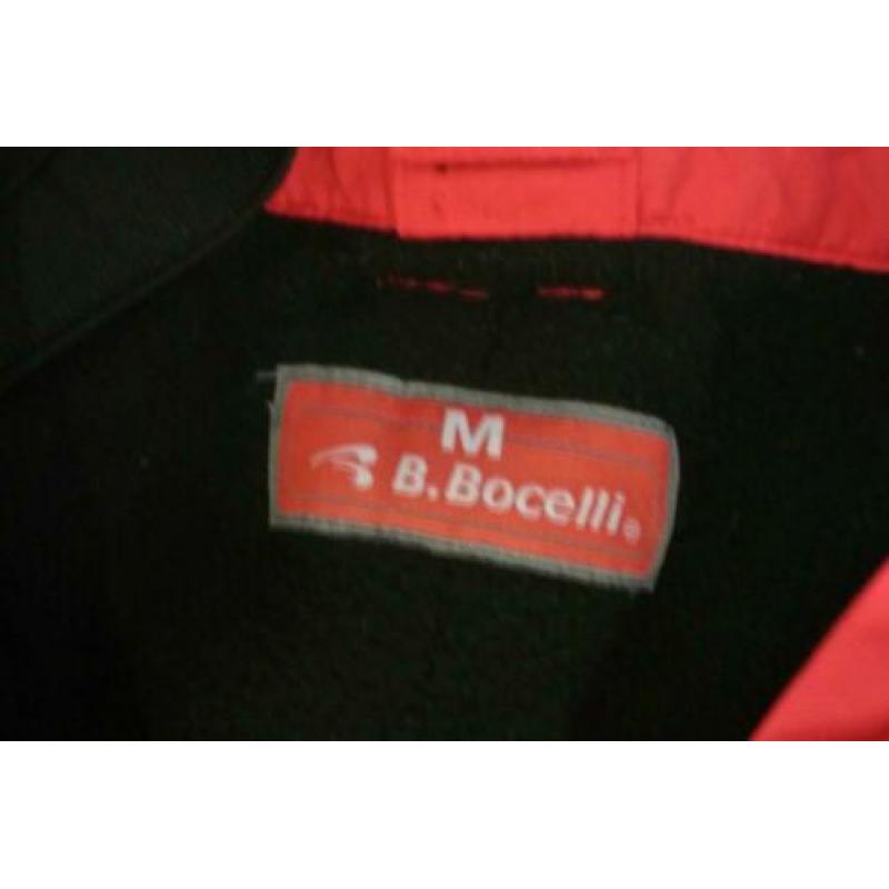 2 Nieuwe Ski-Broeken B.Bocelli Sportswear.Blauw en Rood M