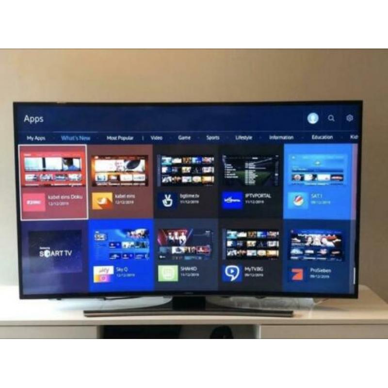 Samsung Smart TV UHD 4K Curve 3D 55 inch 100% goed