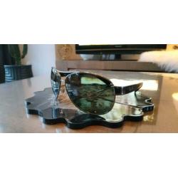 Super rayban met groene glazen piloten model