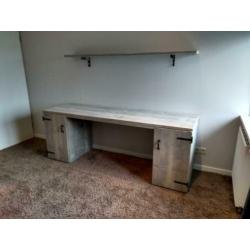 bureaus van steigerhout
