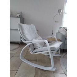 Zgan stoere Scandinavische schommelstoel poang gerestyled