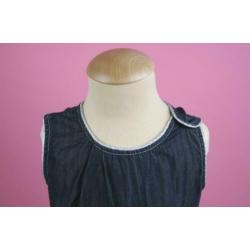 *NIEUW* Drappa Dot jumpsuit donkerblauw maat 116 (6 jaar)