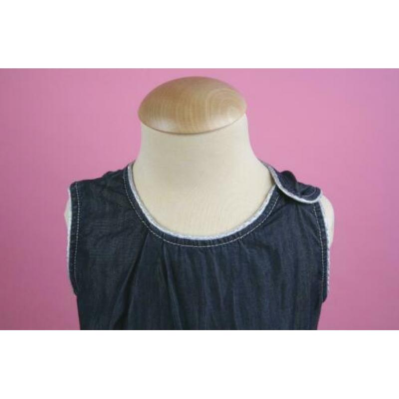 *NIEUW* Drappa Dot jumpsuit donkerblauw maat 116 (6 jaar)