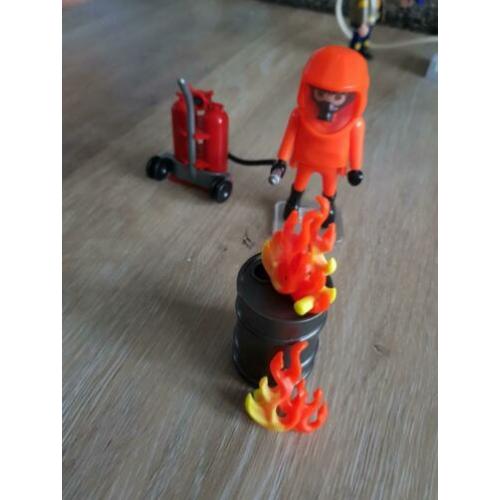 Playmobil 5367 brandweerman met gaspak