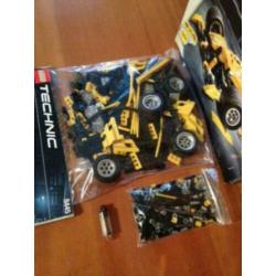 Lego 8445 Technic + Doos + Extra, Racewagen