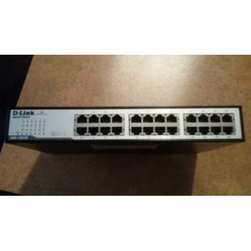 DLINK SWITCH 24-port 10/100/1000 Gigabit