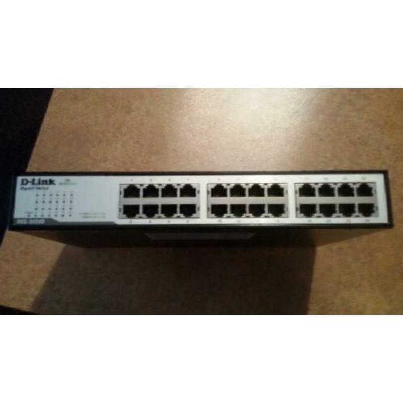 DLINK SWITCH 24-port 10/100/1000 Gigabit