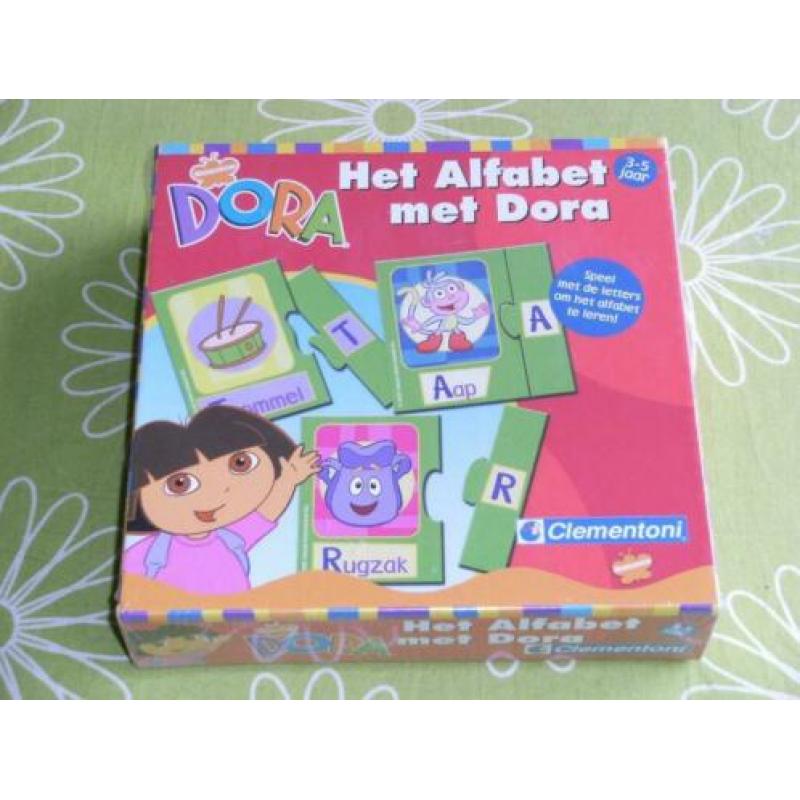 Nieuw: Het alfabet met Dora