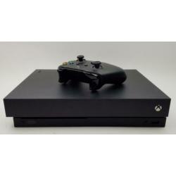 Zgan Xbox one X met 16 top games, 2 controllers, Guitar Hero