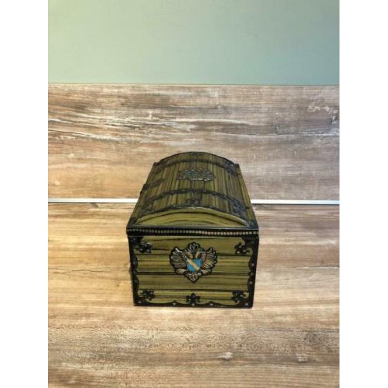 Vintage schatkist blik groot