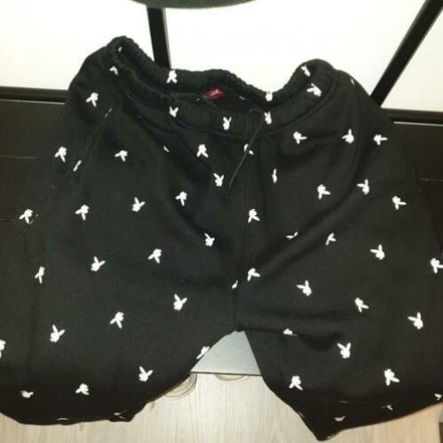 Supreme Playboy Sweatpants maat M [geenbape nike off white]