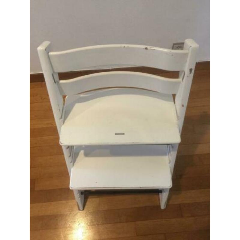 Witte stokke trip trap