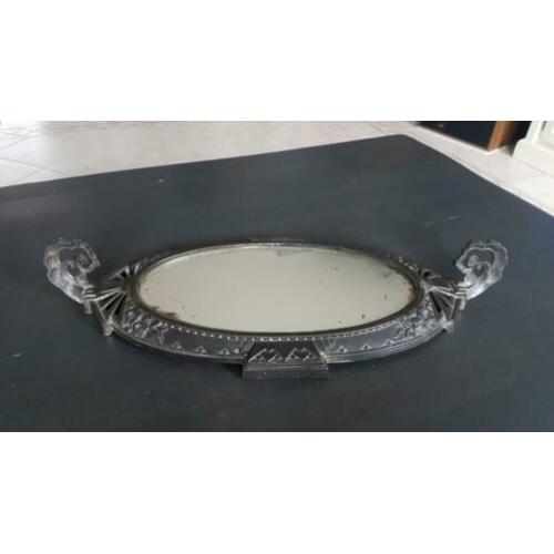 Antieke spiegeltableau voor jardiniere