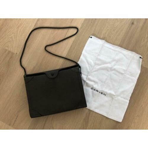 CARVEN – crossbody tas - donkerbruin