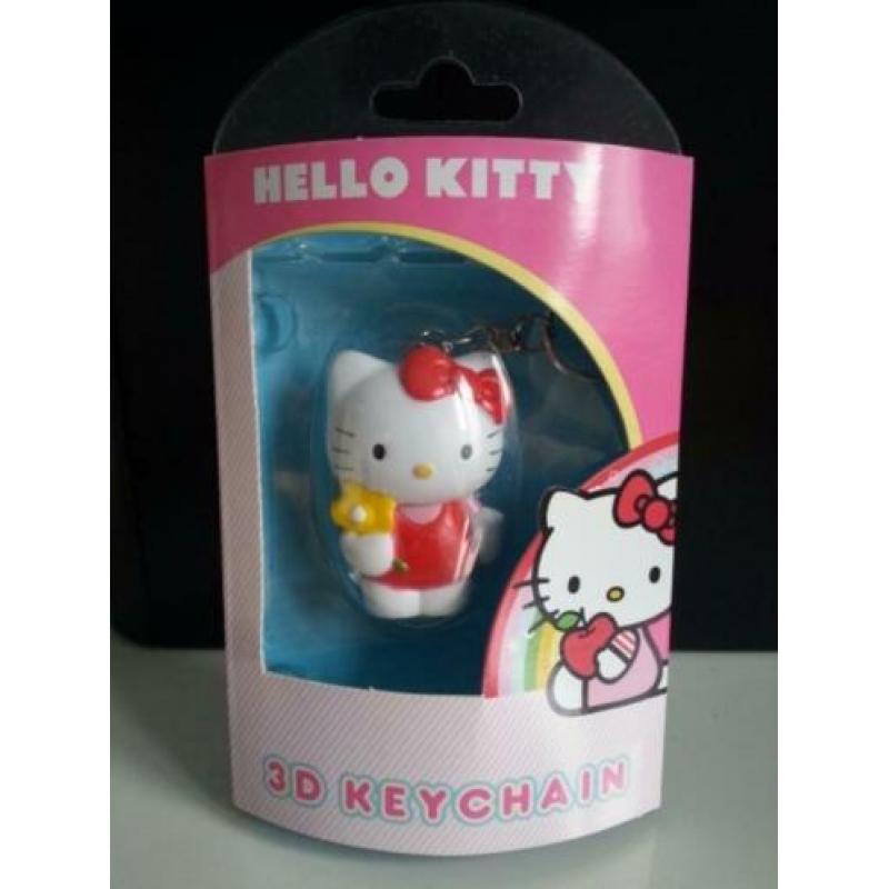 Hello Kitty 3D Sleutelhangers (Nieuw)