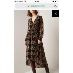 Nieuw! Maison Scotch maxi wikkeljurk maat M