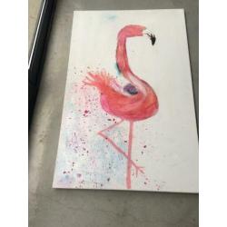 4 zelf gemaakte schilderij