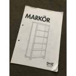 Nette boekenkast Ikea Markör