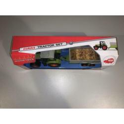 Nieuw claas tractor set trekker met trailer speelgoed