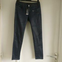 NIEUW!! STEPS blauwe coated skinny. VAN 99,95 VOOR 17,50 !!