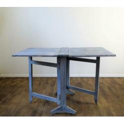 antiek Zweedse slagbordtafel