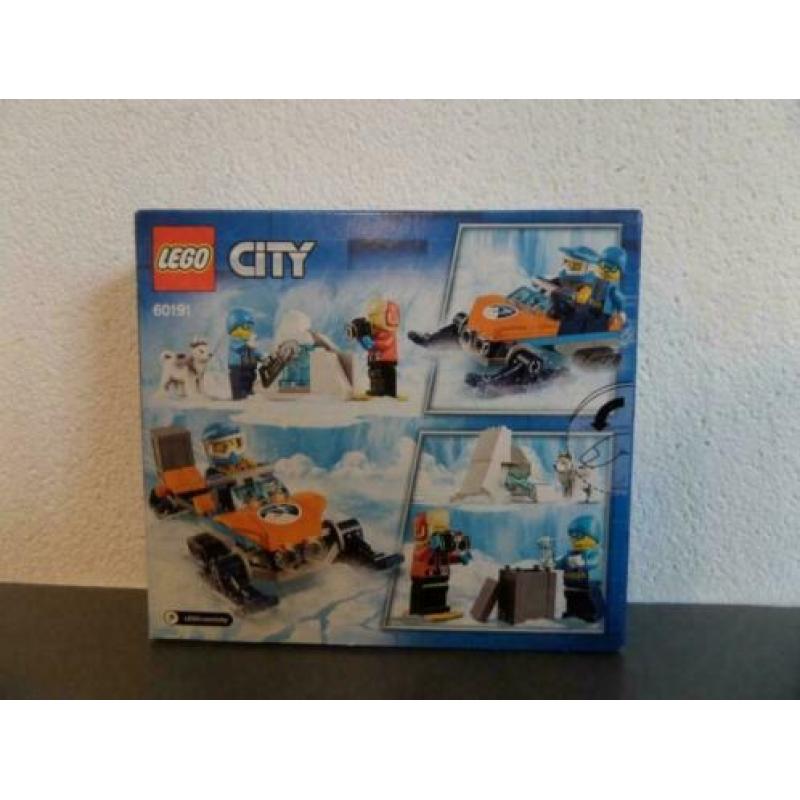 Lego City 60191 Artic Poolonderzoekersteam Nieuw in doos