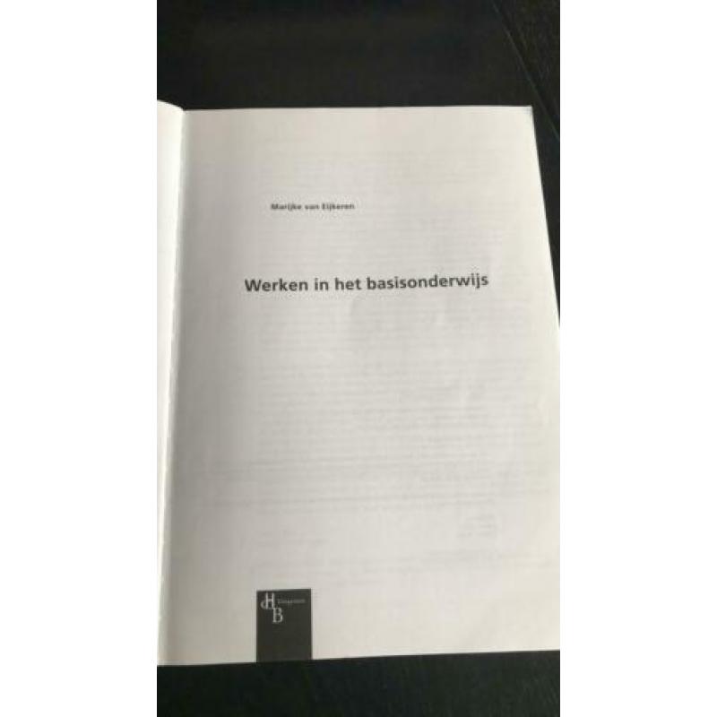 Werken in het basisonderwijs