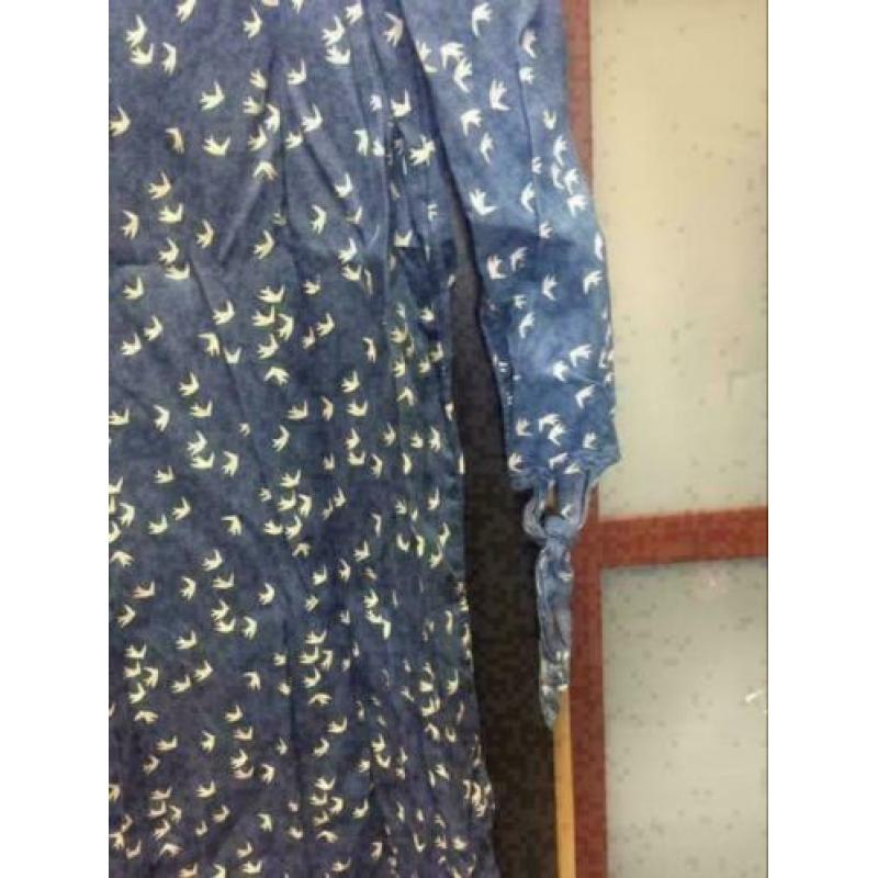 Denim printed tuniek, maat: m/l