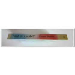 Pop-up/flapjesboek met poster M2639: Wat is vrede? 4+