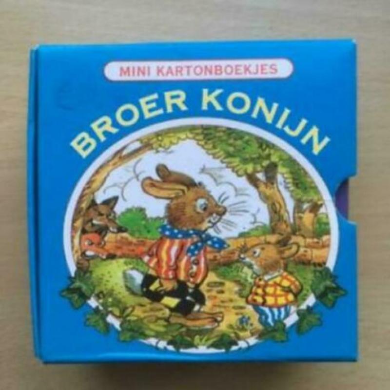 Mini kartonboekjes - De avonturen van Broer Konijn
