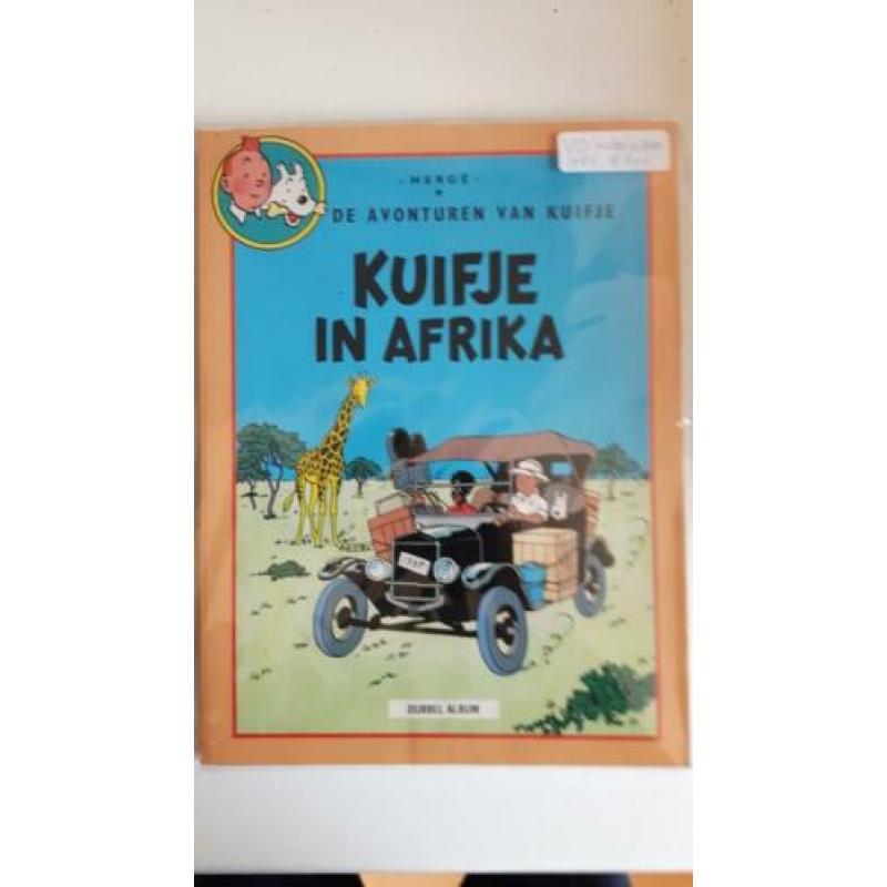 KUIFJE DUBBELALBUMS Hard- en softcovers door Hergé